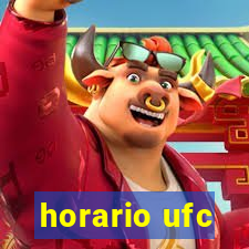 horario ufc