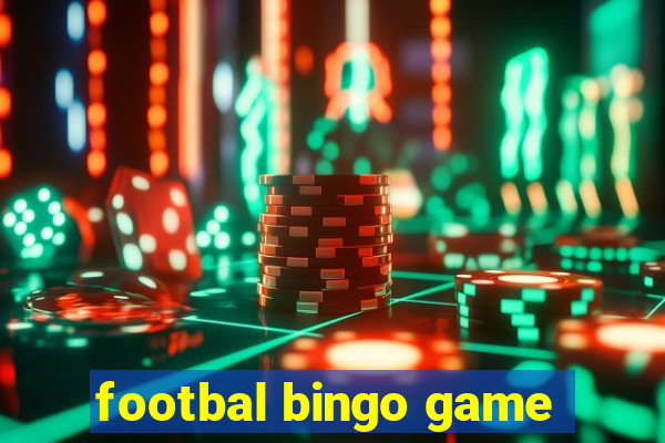 footbal bingo game