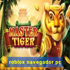 roblox navegador pc