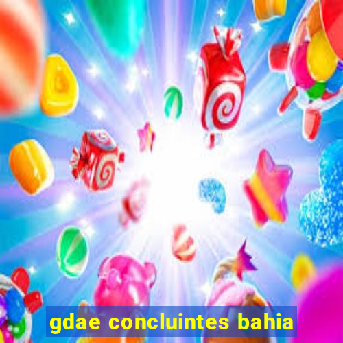 gdae concluintes bahia