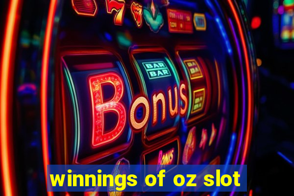 winnings of oz slot