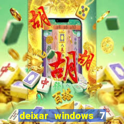 deixar windows 7 mais rapido