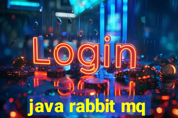 java rabbit mq