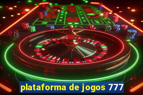 plataforma de jogos 777