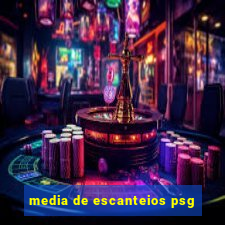 media de escanteios psg