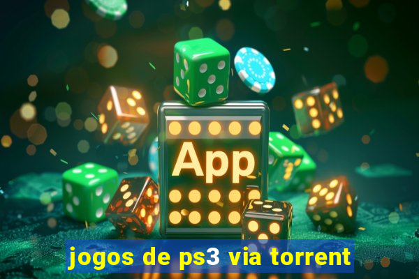 jogos de ps3 via torrent