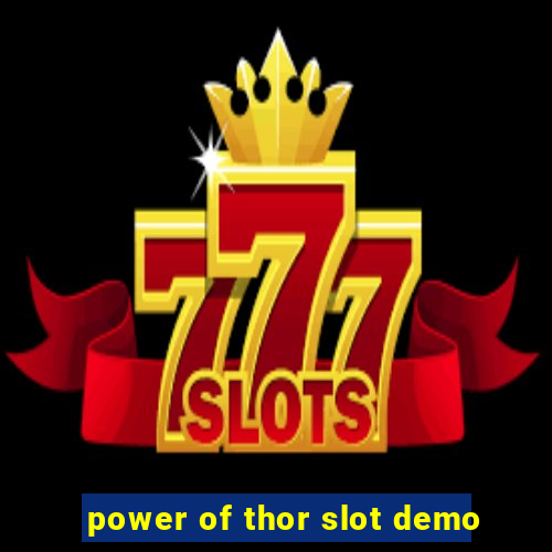 power of thor slot demo