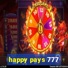 happy pays 777