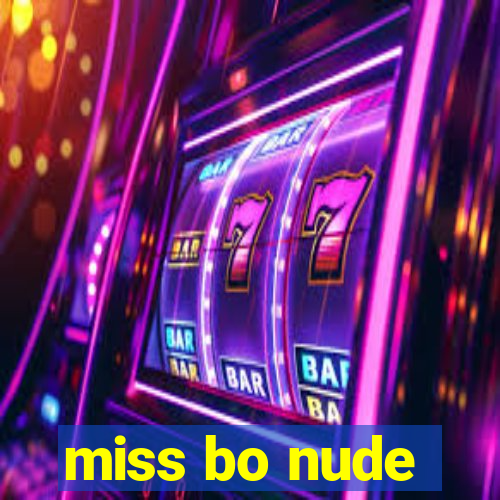 miss bo nude