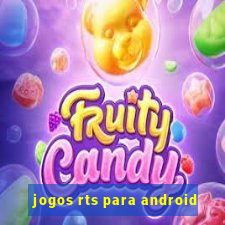 jogos rts para android