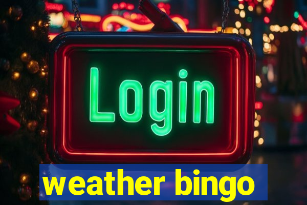 weather bingo