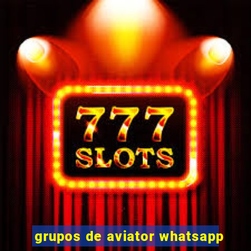 grupos de aviator whatsapp