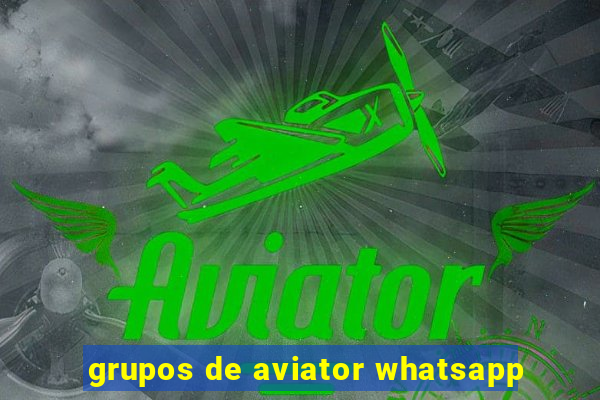 grupos de aviator whatsapp