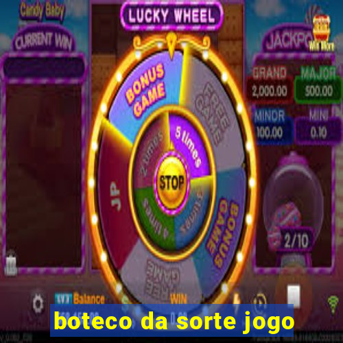 boteco da sorte jogo