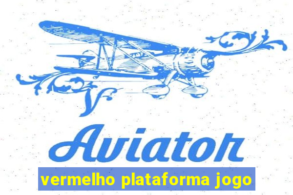 vermelho plataforma jogo