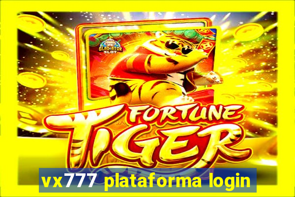 vx777 plataforma login