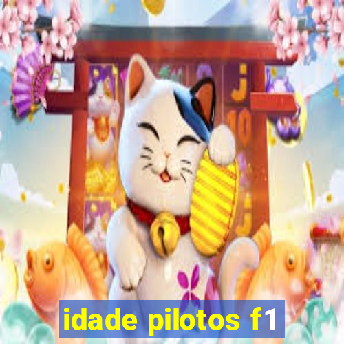 idade pilotos f1