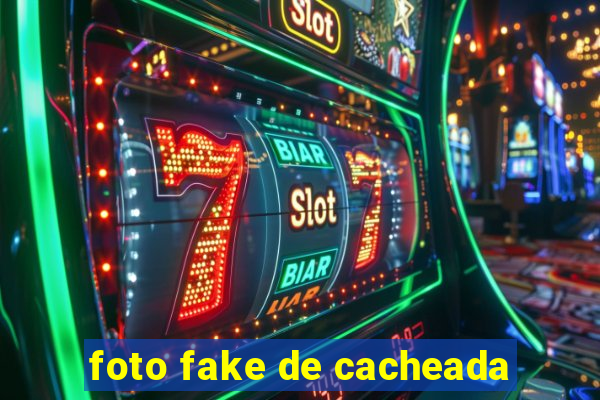 foto fake de cacheada