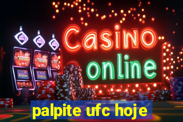 palpite ufc hoje