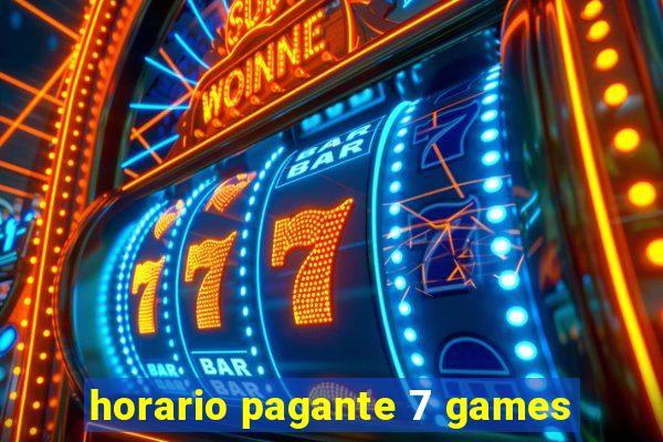 horario pagante 7 games