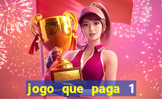 jogo que paga 1 real no pix