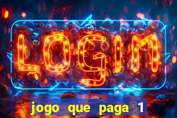 jogo que paga 1 real no pix