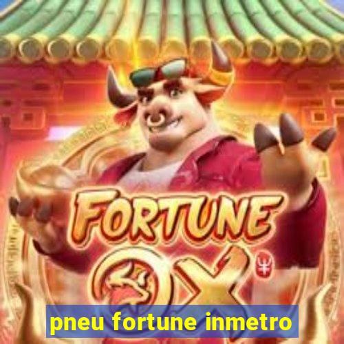 pneu fortune inmetro