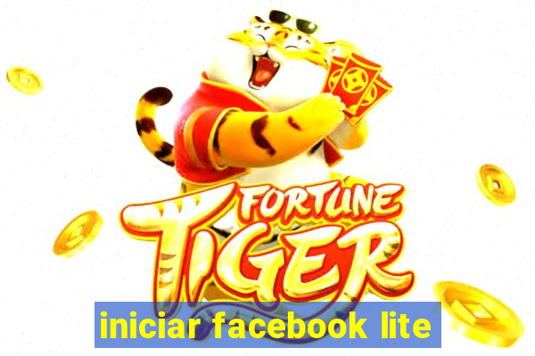 iniciar facebook lite