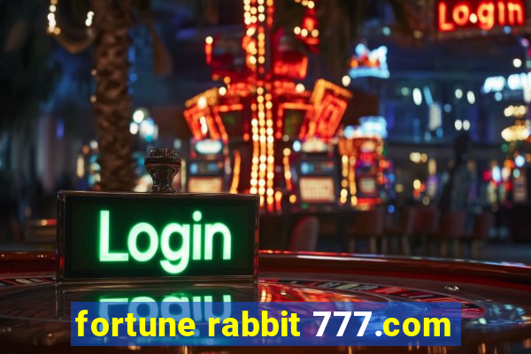 fortune rabbit 777.com