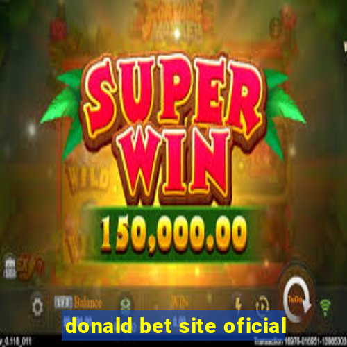 donald bet site oficial