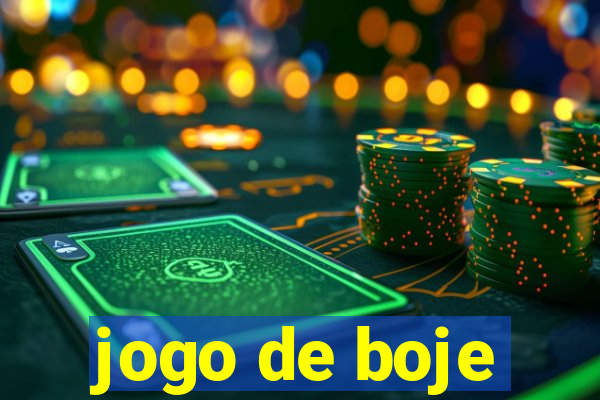 jogo de boje