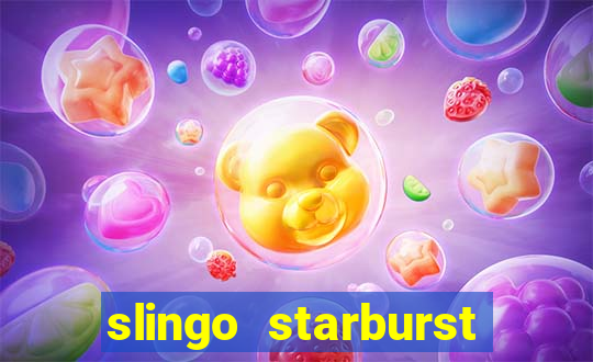 slingo starburst slot game