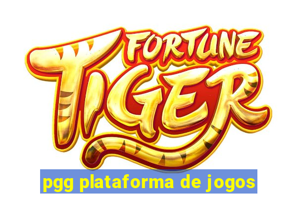 pgg plataforma de jogos