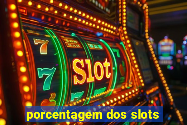 porcentagem dos slots