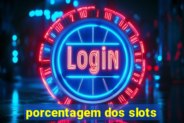 porcentagem dos slots