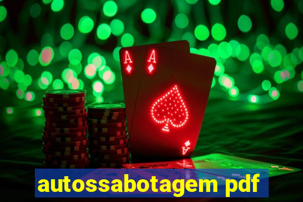 autossabotagem pdf