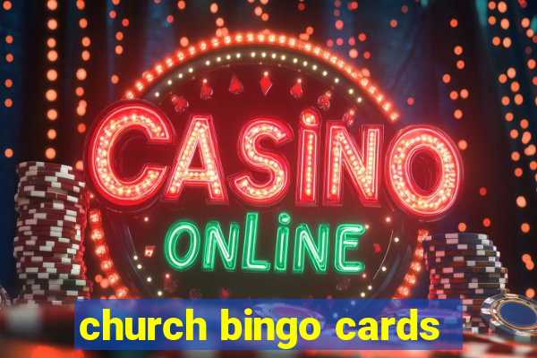 church bingo cards