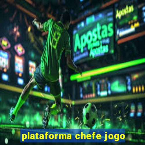 plataforma chefe jogo