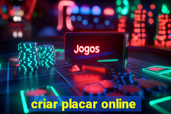 criar placar online