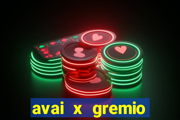 avai x gremio novorizontino palpite