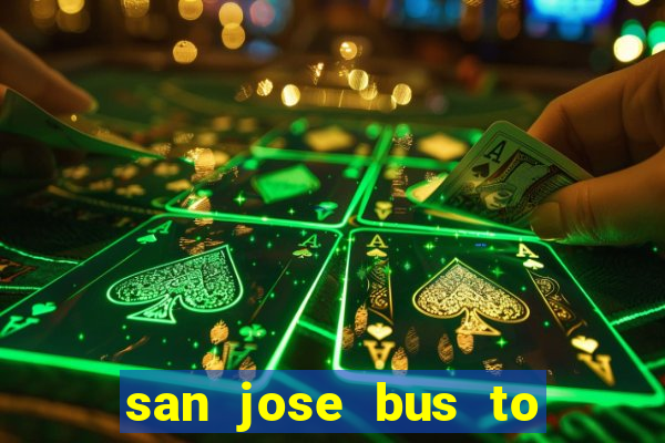 san jose bus to la fortuna