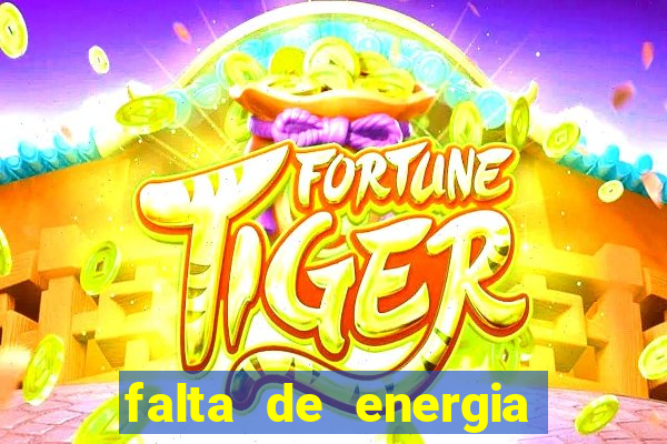 falta de energia em caucaia