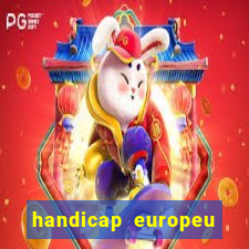 handicap europeu empate - 1