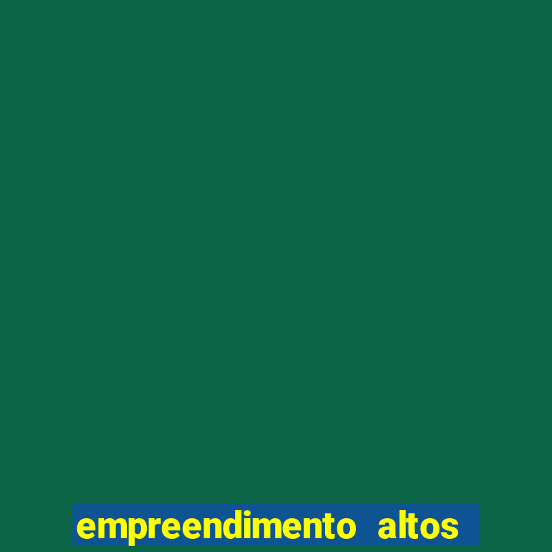 empreendimento altos da barra porto alegre