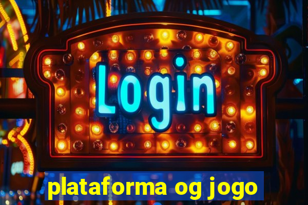 plataforma og jogo