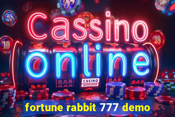 fortune rabbit 777 demo