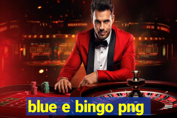 blue e bingo png