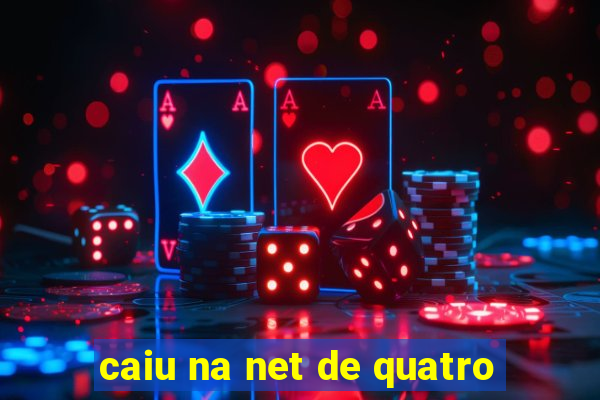 caiu na net de quatro