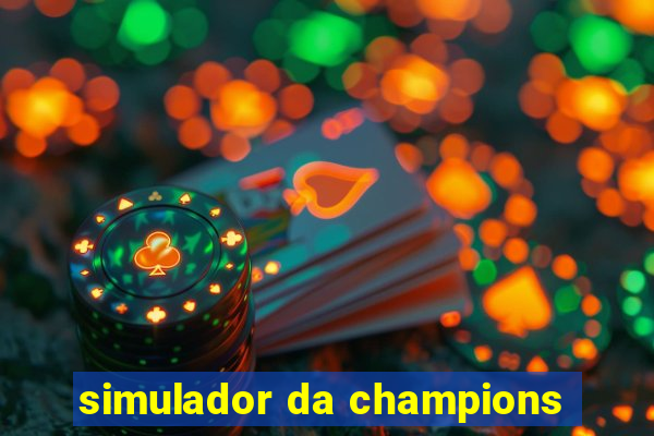 simulador da champions