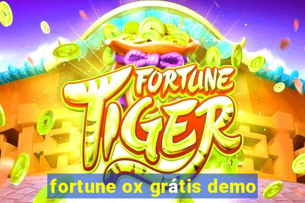 fortune ox grátis demo